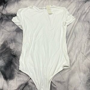 Abercrombie and Fitch white bodysuit
